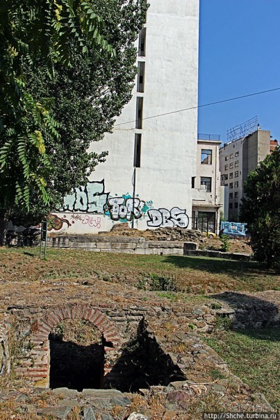 Турецкая крепость на византийском фундаменте в Салониках