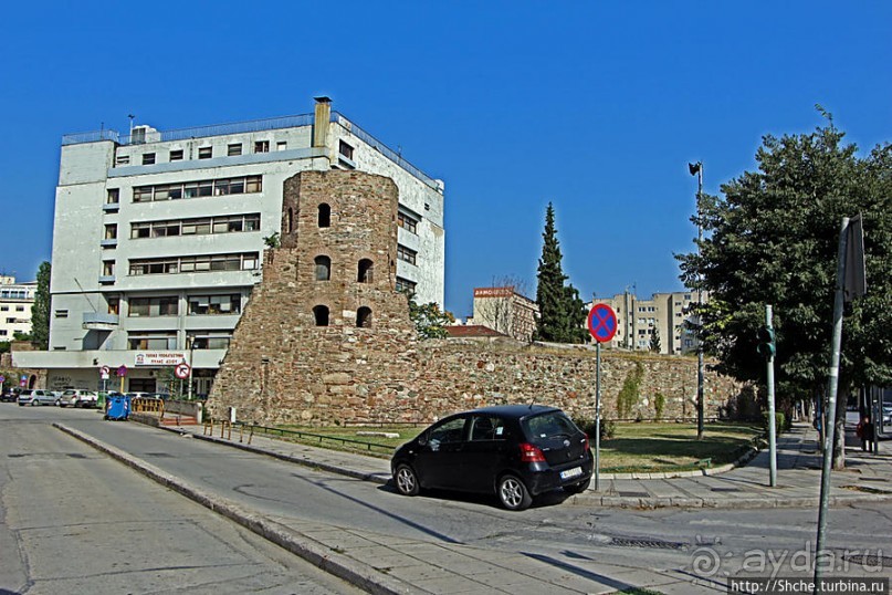 Турецкая крепость на византийском фундаменте в Салониках