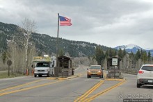 Teton Park Road - виды в лобовое стекло