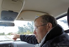 Teton Park Road - виды в лобовое стекло