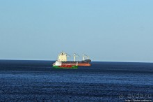 Заход солнца между Африкой и Испанией в Великобритании