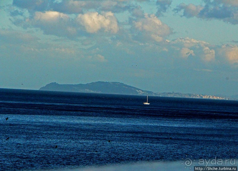 Заход солнца между Африкой и Испанией в Великобритании