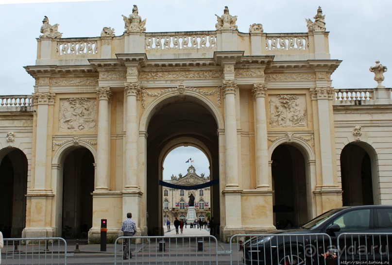 Честь "открывать" Францию-2016 выпала лотарингийскому Нанси