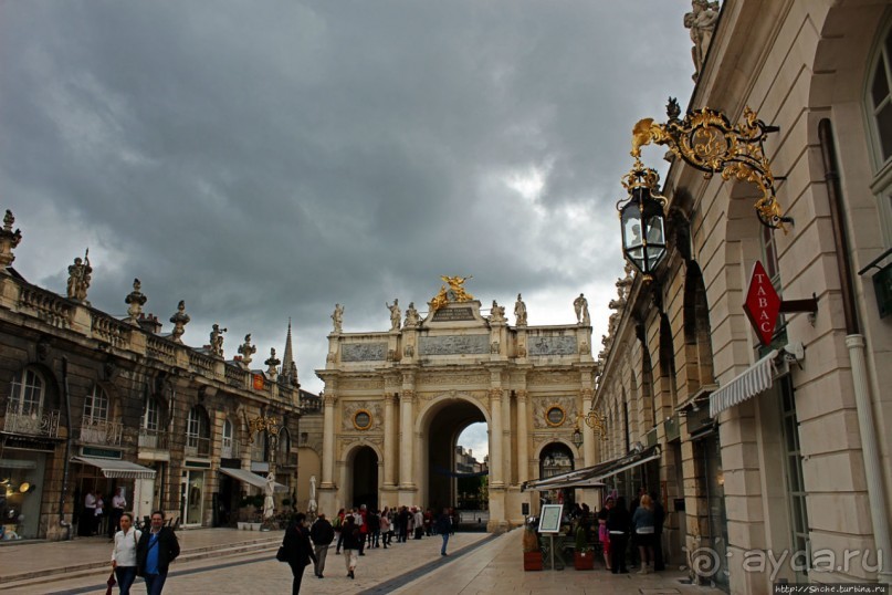 Честь "открывать" Францию-2016 выпала лотарингийскому Нанси