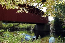 В гостях у Радуги. Крытые мосты Вермонта. Silk Road Bridge