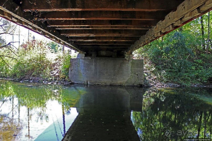 В гостях у Радуги. Крытые мосты Вермонта. Silk Road Bridge