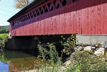 В гостях у Радуги. Крытые мосты Вермонта. Silk Road Bridge