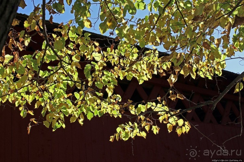 В гостях у Радуги. Крытые мосты Вермонта. Silk Road Bridge