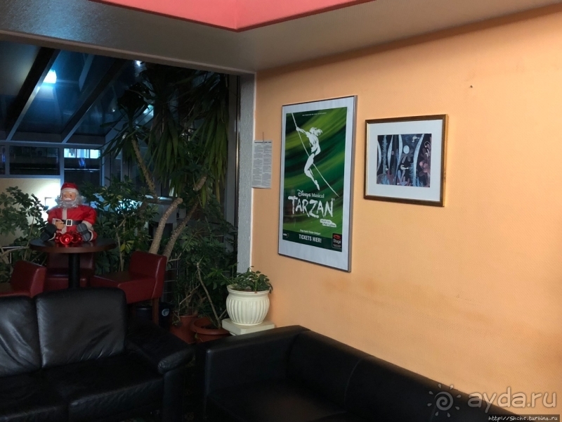 Хорошее размещение почти в центре «у Сени и у Гоги»