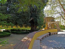 Королевский парк Jardim do Cerco в Мафре