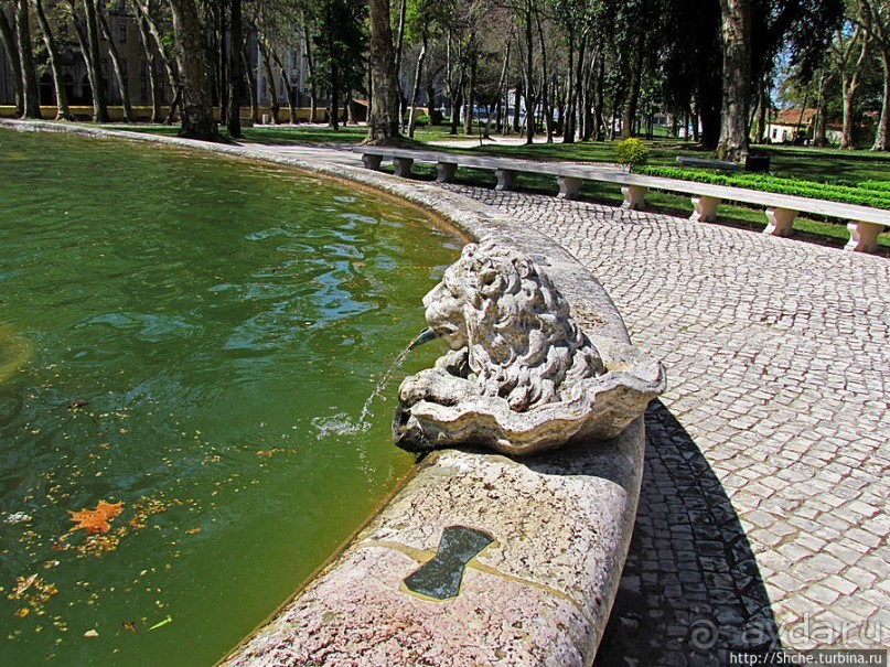 Королевский парк Jardim do Cerco в Мафре