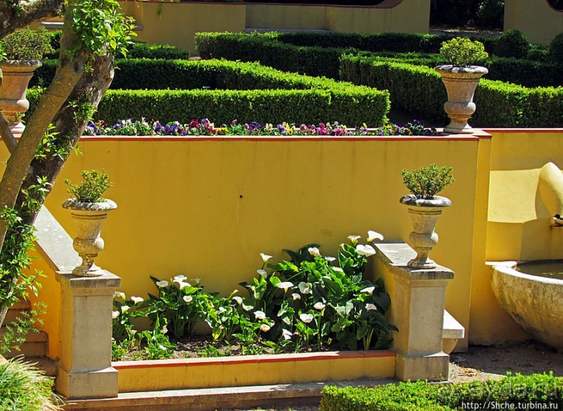 Королевский парк Jardim do Cerco в Мафре