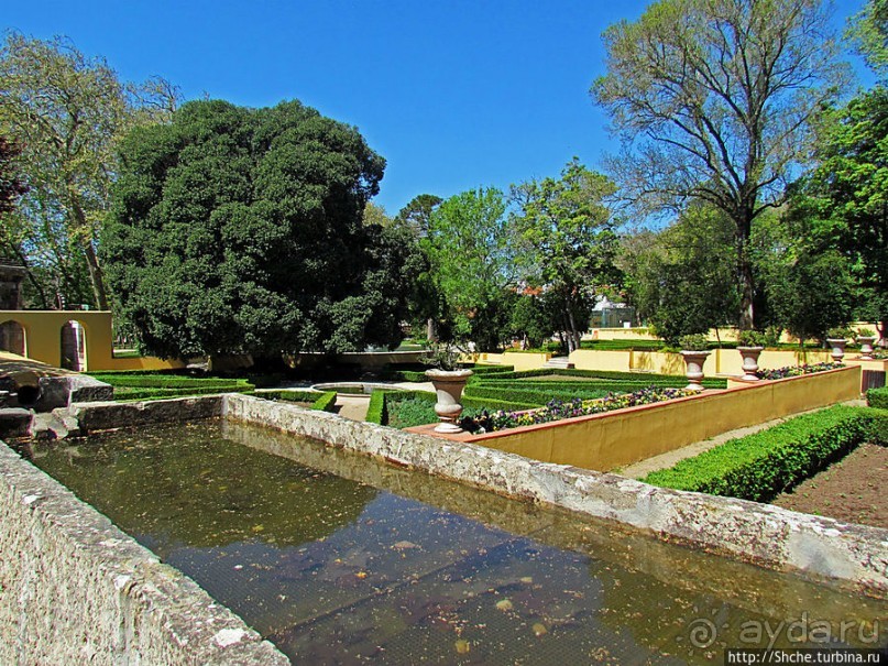 Королевский парк Jardim do Cerco в Мафре