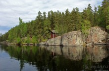Одно из тысячи озер на юго-востоке Финляндии