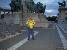 Короткий визит в Будапешт, Площадь Героев и стадион Пушкаша