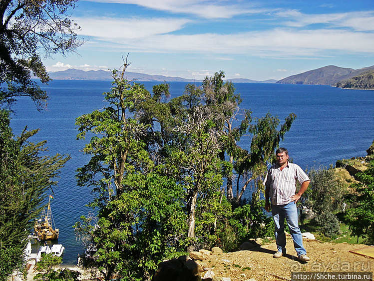 Остров Солнца. Скала Титикала — здесь боги ступили на землю