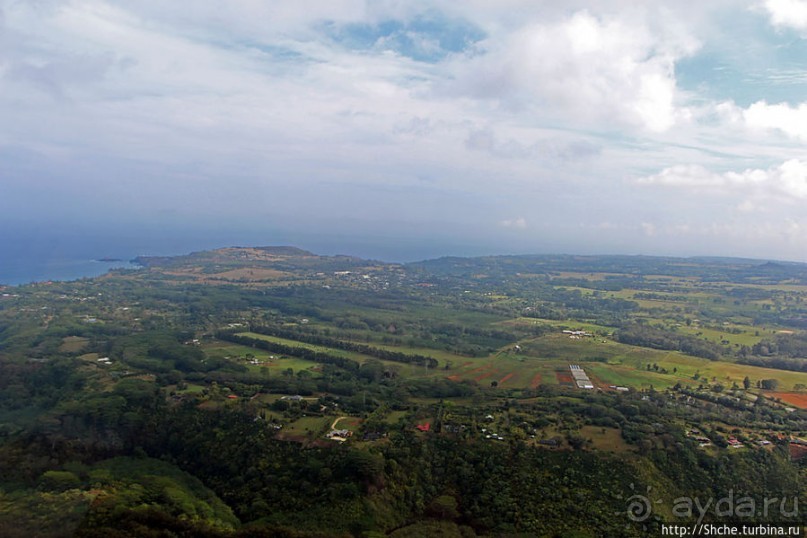 На вертолете над Кауаи. Завершение. Еще круг через горы