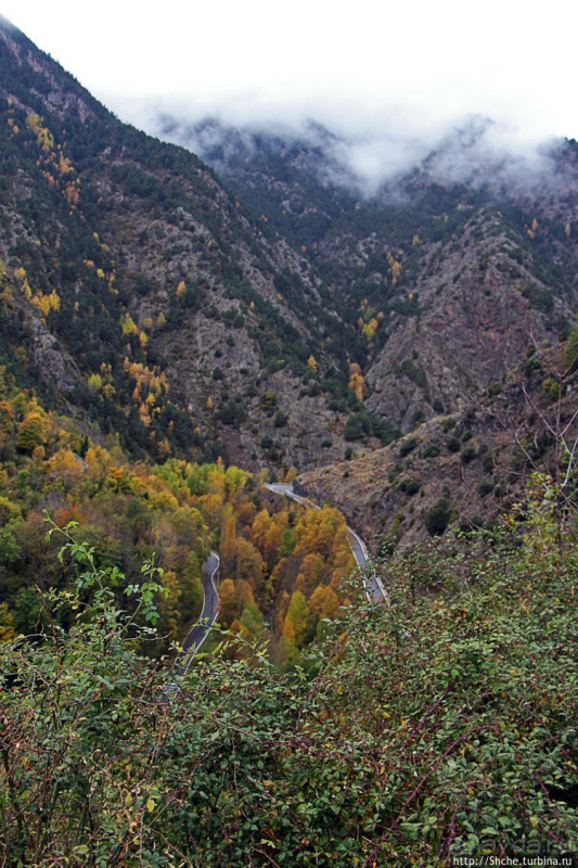 Дорога в облаках, или первый "облом" в Андорре 