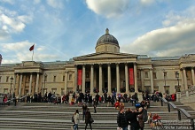 Трафальгарская площадь и колонна Нельсона