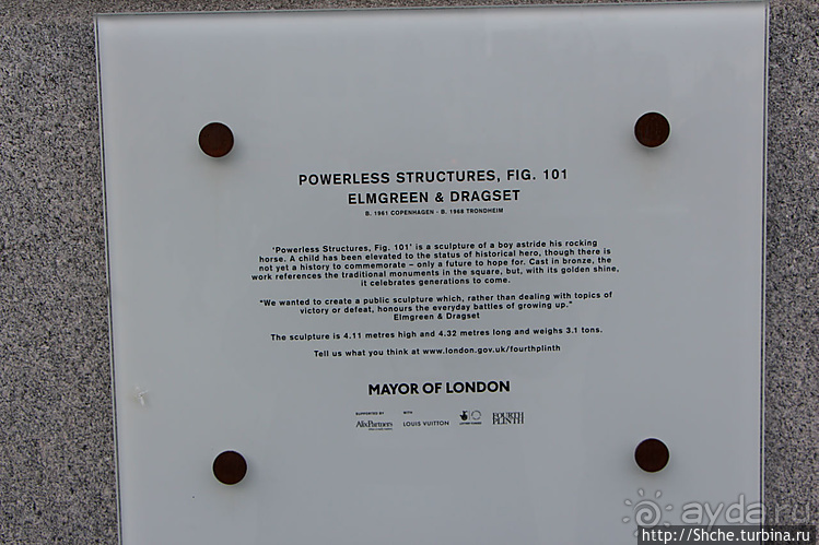 Трафальгарская площадь и колонна Нельсона