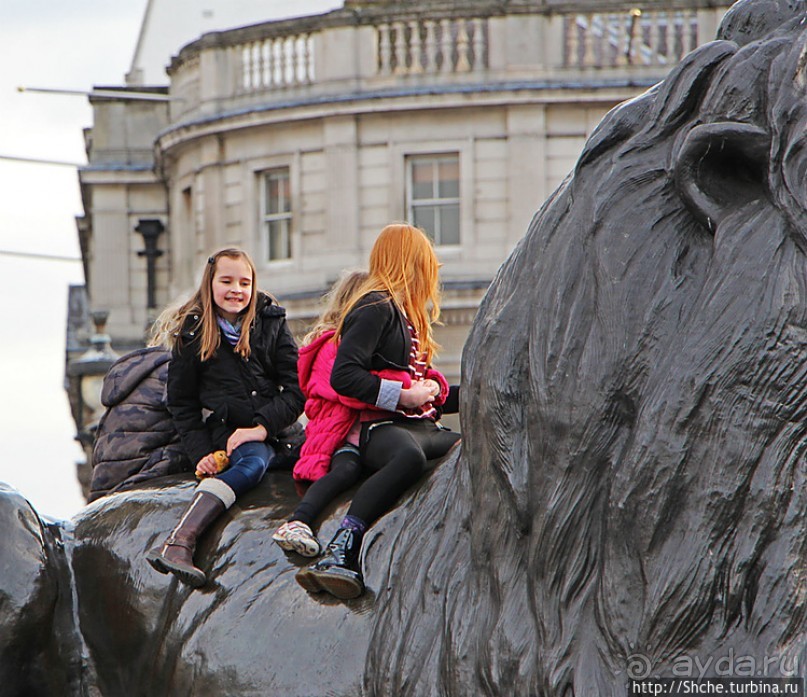 Трафальгарская площадь и колонна Нельсона