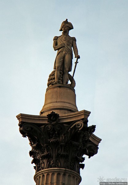 Трафальгарская площадь и колонна Нельсона