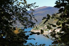 Лесистые склоны горы святого Джорджио