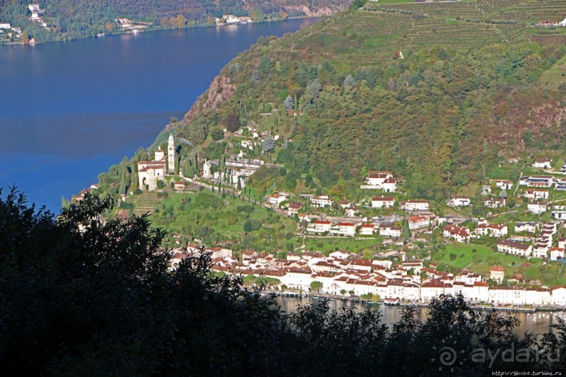 Лесистые склоны горы святого Джорджио