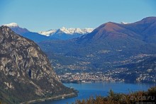 Лесистые склоны горы святого Джорджио