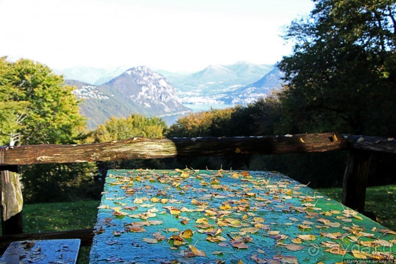 Лесистые склоны горы святого Джорджио