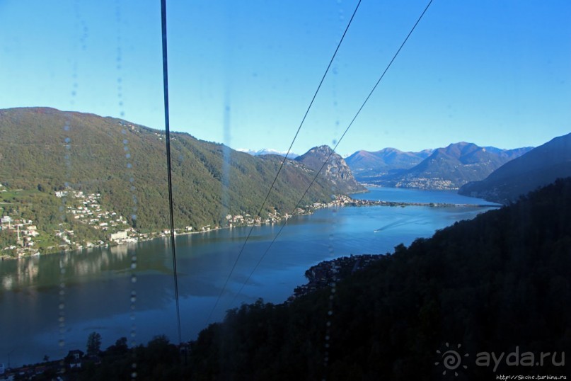 Лесистые склоны горы святого Джорджио