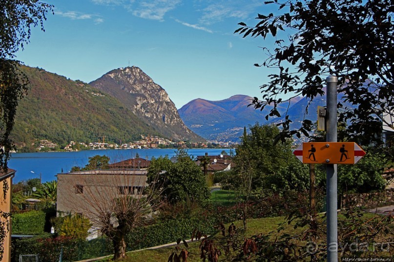 Лесистые склоны горы святого Джорджио