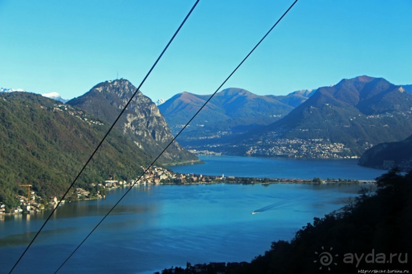 Лесистые склоны горы святого Джорджио