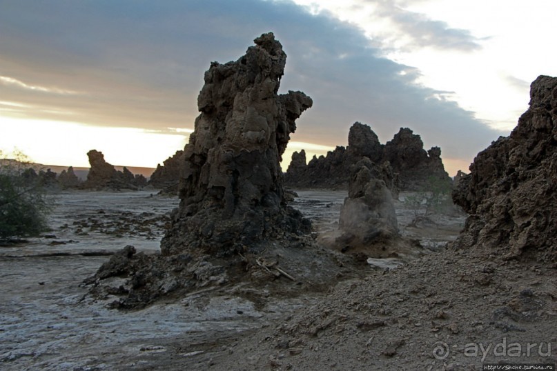 Озеро Лак Аббе: рассвет, горячие источники, фламинго