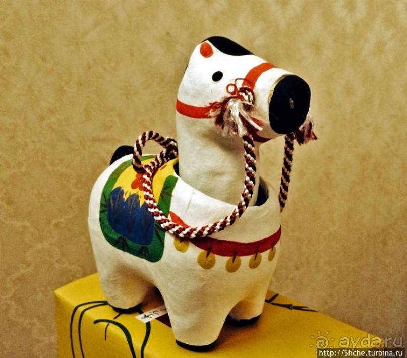 Конь японский "правильный" — новогоднее японское окимоно