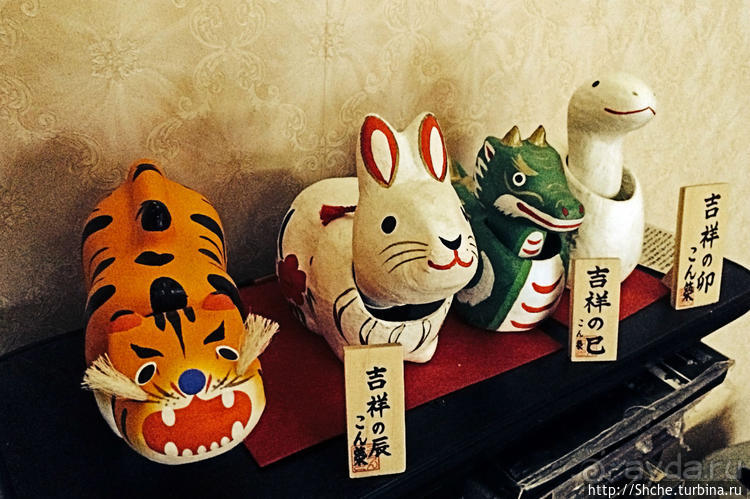 Конь японский "правильный" — новогоднее японское окимоно