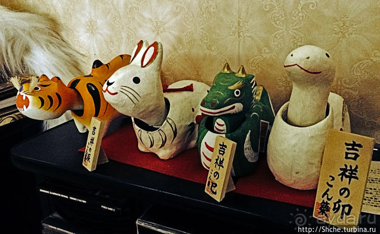 Конь японский "правильный" — новогоднее японское окимоно