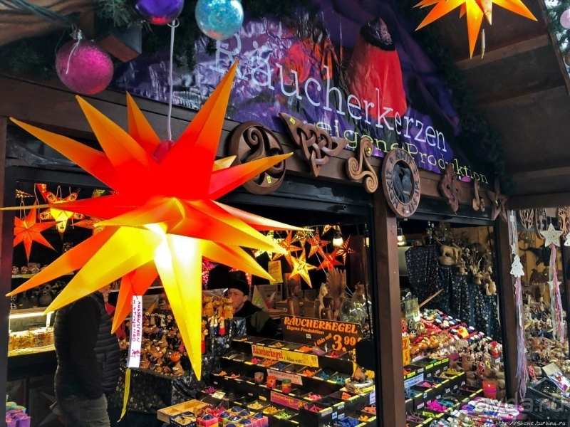 Рождественские метаморфозы. Эрфурт и ярмарка, как на ладони