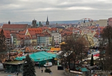 Рождественские метаморфозы. Эрфурт и ярмарка, как на ладони