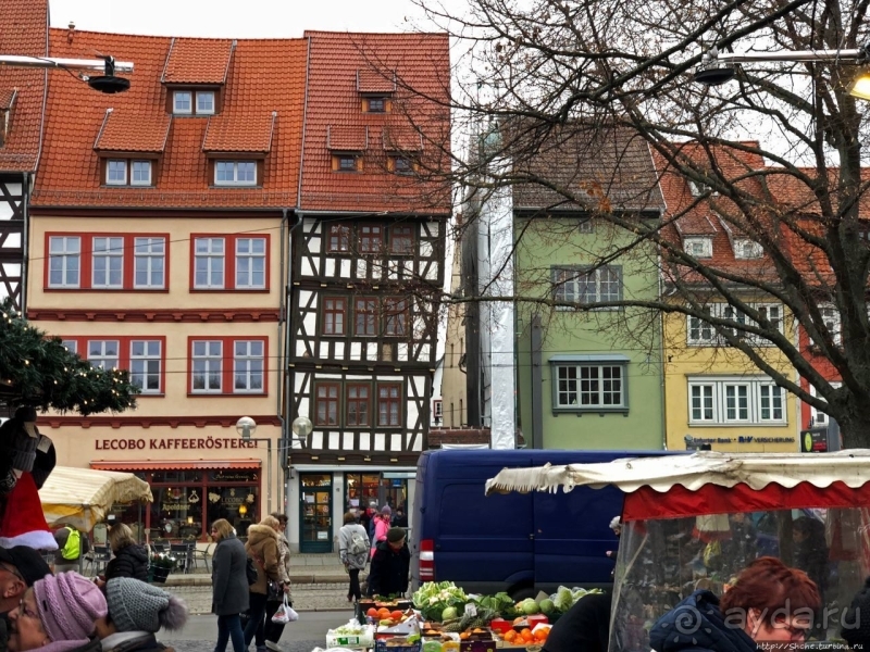 Альбом истории "Рождественские метаморфозы. Эрфурт и ярмарка, как на ладони"