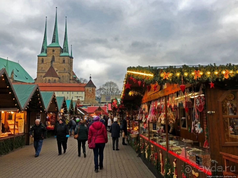 Альбом истории "Рождественские метаморфозы. Эрфурт и ярмарка, как на ладони"