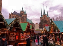 Рождественские метаморфозы. Эрфурт и ярмарка, как на ладони