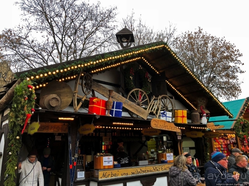 Рождественские метаморфозы. Эрфурт и ярмарка, как на ладони