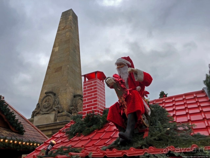 Рождественские метаморфозы. Эрфурт и ярмарка, как на ладони