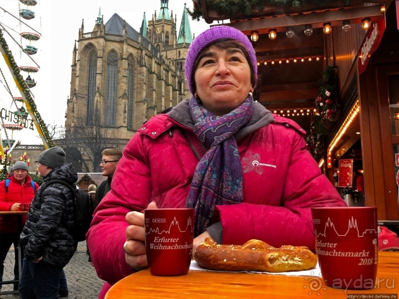 Рождественские метаморфозы. Эрфурт и ярмарка, как на ладони
