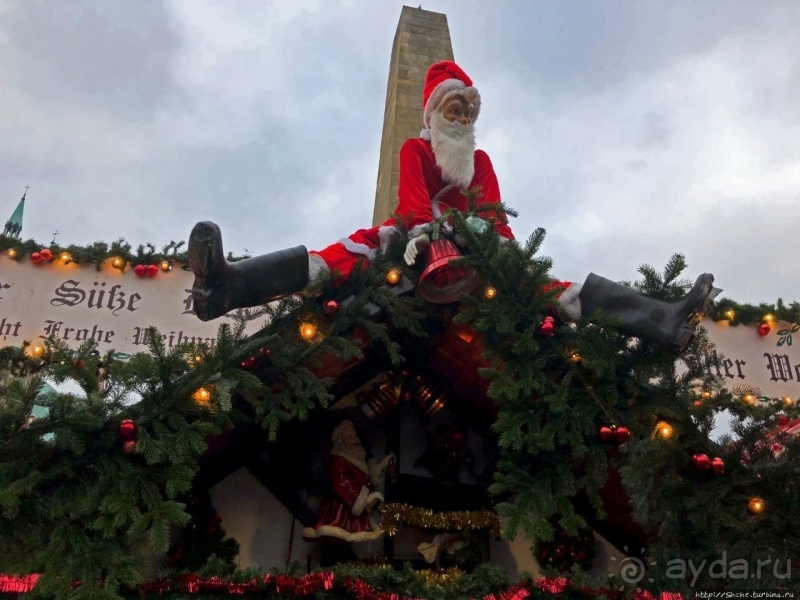 Рождественские метаморфозы. Эрфурт и ярмарка, как на ладони