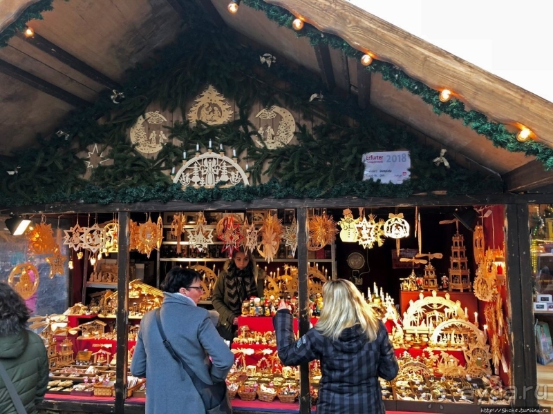 Рождественские метаморфозы. Эрфурт и ярмарка, как на ладони