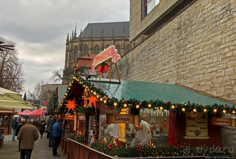 Рождественские метаморфозы. Эрфурт и ярмарка, как на ладони