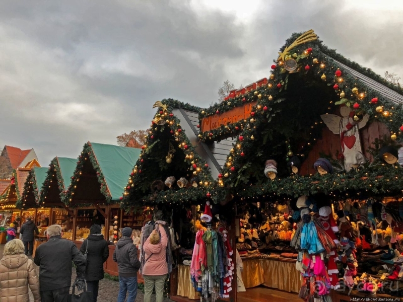 Рождественские метаморфозы. Эрфурт и ярмарка, как на ладони