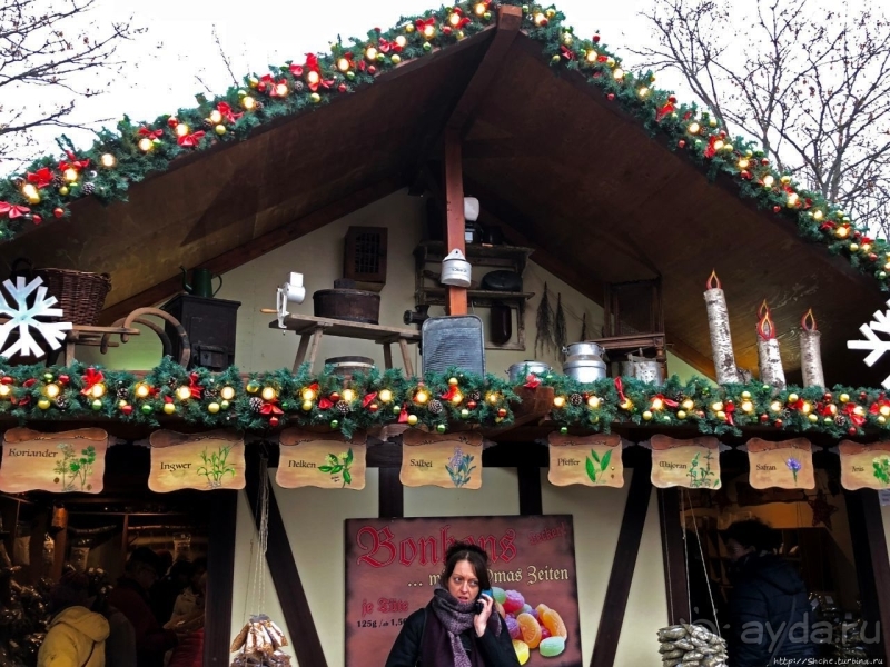 Рождественские метаморфозы. Эрфурт и ярмарка, как на ладони